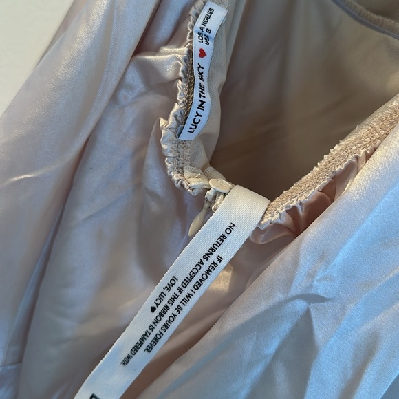 Lucy in the Sky for and flare dress, champagnes (size small) - Picture 6 of 7